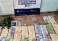 Secuestraron droga, elementos y casi dos millones de pesos en una vivienda