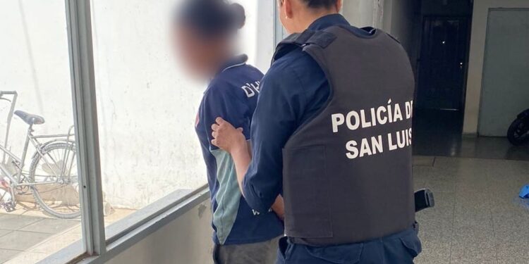La Policía demoró a tres sujetos por un disturbio en la vía Pública