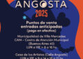 Festival de la Calle Angosta: anticipadas a $ 8.500