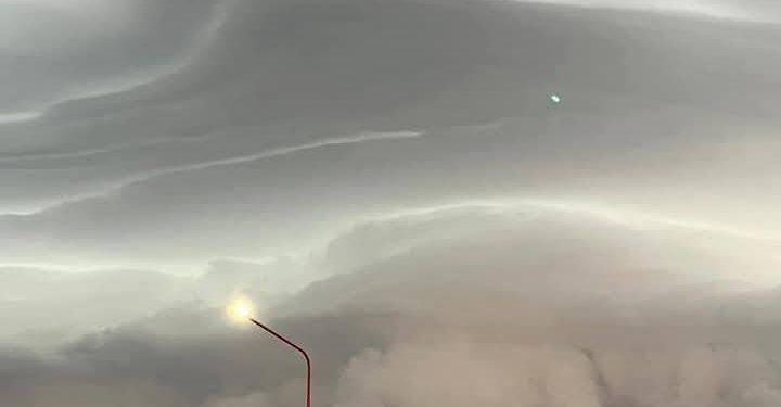 Más imágenes del temporal en la provincia de San Luis