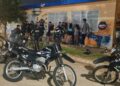 Intervención policial por disturbios protagonizados por menores