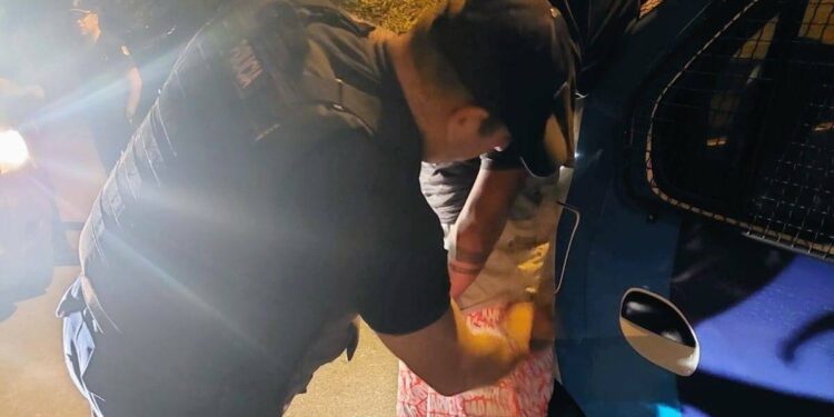 Robó en una vivienda de La Ribera, fue atrapado por la policía