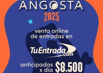 Horas para el inicio de la Fiesta Nacional de la Calle Angosta.