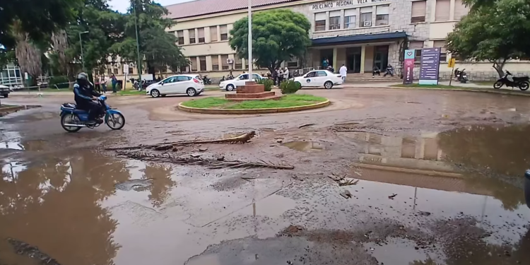 Deplorable el acceso al Hospital “Juan Domingo Perón” de Villa Mercedes
