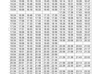 Horarios Transporte Urbano (periodo escolar)