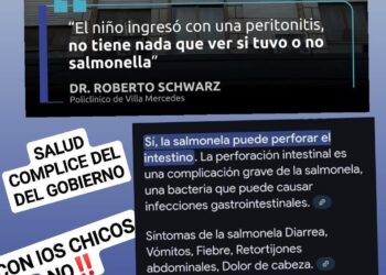 La madre del alumno internado y operado de peritonitis luego de la intoxicación por alimentos del PANE hizo un fuerte descargo en redes