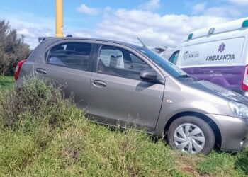 Dos mujeres se accidentaron en un automóvil en la Autopista de las Serranías Puntanas