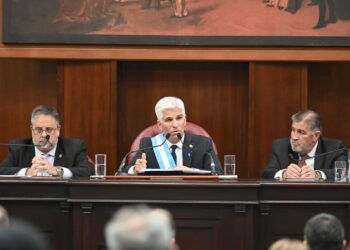 Discurso completo del gobernador Claudio Poggi en la Apertura de Sesiones Ordinarias
