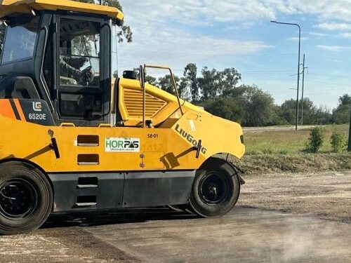 Vialidad Provincial realizó reparaciones sobre la ruta 2 (b) en Villa Mercedes