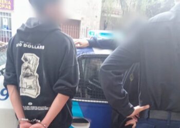 Demoraron a tres sujetos que agredieron a efectivos policiales