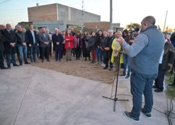 El barrio San Antonio suma iluminación y seguridad para sus vecinos
