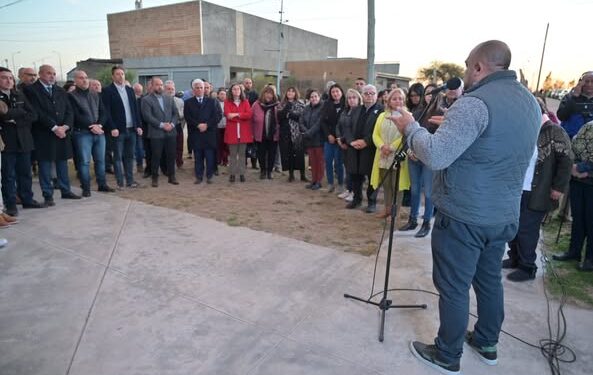 El barrio San Antonio suma iluminación y seguridad para sus vecinos