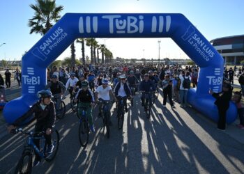 Alumnos de 15 instituciones educativas de Villa Mercedes recibieron sus bicicletas TUBI