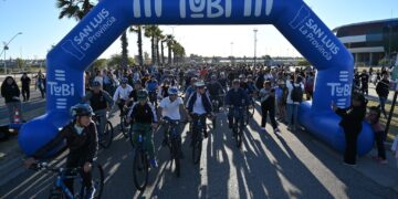 Alumnos de 15 instituciones educativas de Villa Mercedes recibieron sus bicicletas TUBI