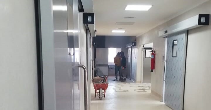 La reconstrucción de la planta alta del Hospital ‘Juan Domingo Perón’ entró en la etapa final
