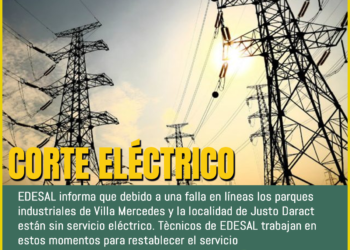 Corte del servicio eléctrico