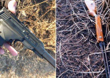 Demoraron a seis personas que tenían armas de aire comprimido en su poder