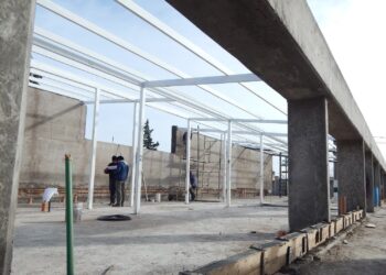 Avanza la construcción del Centro de Desarrollo Infantil del Barrio 292 Viviendas