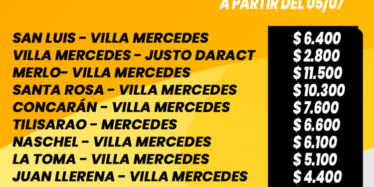 Aumenta el Transporte Interurbano. El último incremento fue en enero.