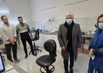 El Gobernador visitó la Maternidad Provincial de Villa Mercedes