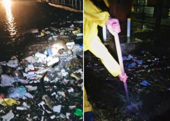 Lo que dejó el viento y la lluvia