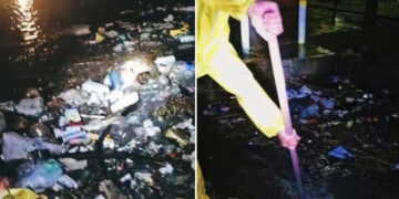 Lo que dejó el viento y la lluvia