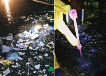 Lo que dejó el viento y la lluvia