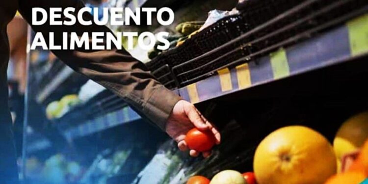 El Banco Nación y la Provincia ofrecerán tres días de descuentos del 50% en alimentos