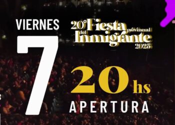 Hoy comienza la 20° Fiesta Provincial del Inmigrante en Calle Angosta