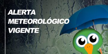 Alerta meteorológica por posibles lluvias en la madrugada del martes