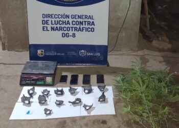 La Policía incautó droga valuada en más de 1 millón de pesos