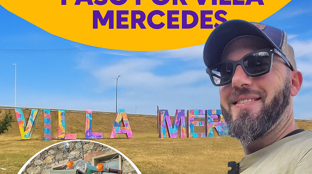 “Pablito Viajero” el reconocido youtuber pasó por Villa Mercedes