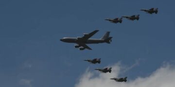Los F16 ya están en las Higueras
