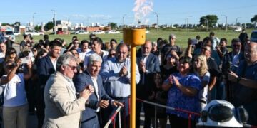 Más de 1100 familias de Villa Mercedes ya tienen habilitado el gas natural