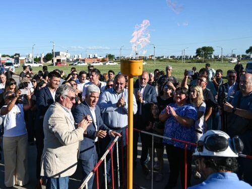 Más de 1100 familias de Villa Mercedes ya tienen habilitado el gas natural