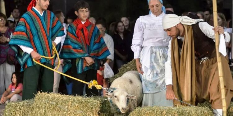 Pesebre Viviente en Villa Mercedes: tradición que fortalece la identidad y el espíritu navideño