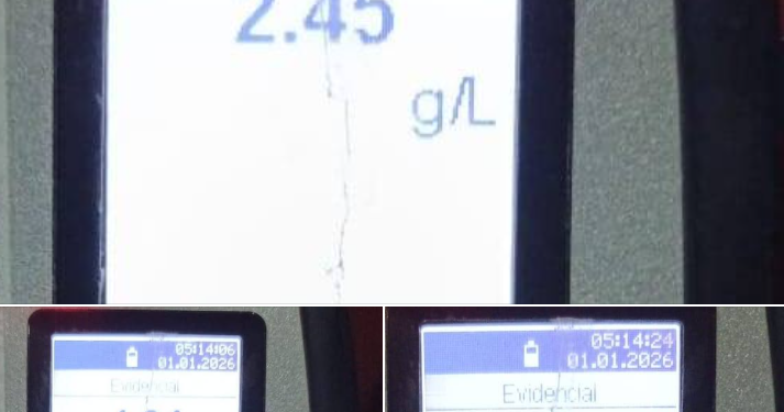 La Policía registró 15 alcotest positivos durante distintos operativos vehiculares en Villa Mercedes