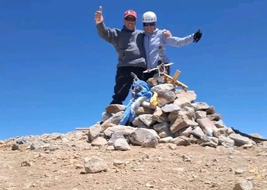 Un puntano y una villamercedina alcanzaron la cumbre del Domuyo, el techo de la Patagonia Argentina