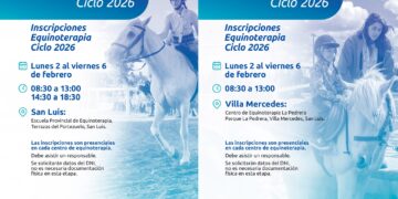 En febrero abren las inscripciones para los Centros de Equinoterapia de la provincia