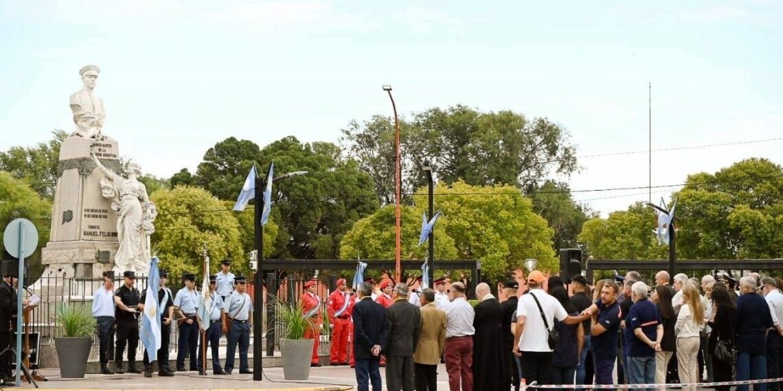 Homenajearon al teniente Manuel Félix Origone, primer mártir de la Aviación Argentina
