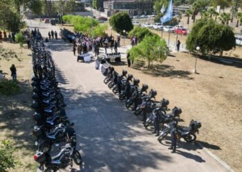 El Gobierno sumó móviles, personal y equipamiento para la Policía en Villa Mercedes