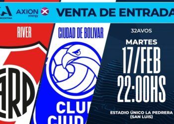 Venta de Entradas para River vs Ciudad de Bolívar por Copa Argentina en La Pedrera