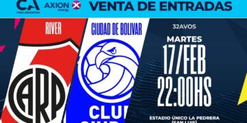 Venta de Entradas para River vs Ciudad de Bolívar por Copa Argentina en La Pedrera
