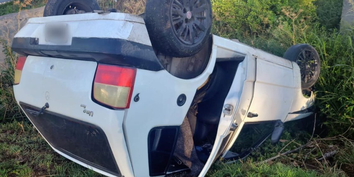 Vuelco y alcotest positivo