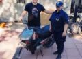 Recuperan una moto que había sido robada