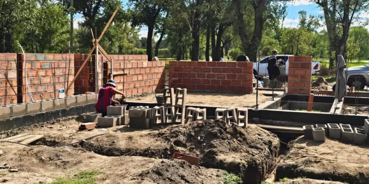 Avanza la construcción de la nueva Comisaría 8° en Villa Mercedes