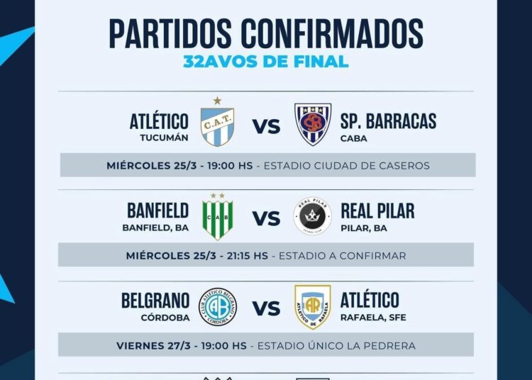 La Copa Argentina regresa a La Pedrera