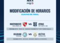 Cambio de horario para el partido de Copa Argentina en La Pedrera