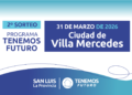 Programa de viviendas “Tenemos Futuro”: Resultados del sorteo de los inscriptos de Villa Mercedes