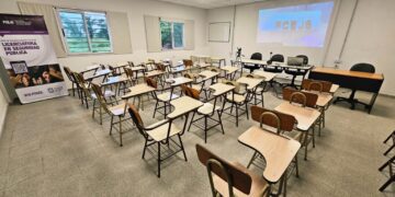 Inauguraron un aula inteligente para la licenciatura en Seguridad Pública